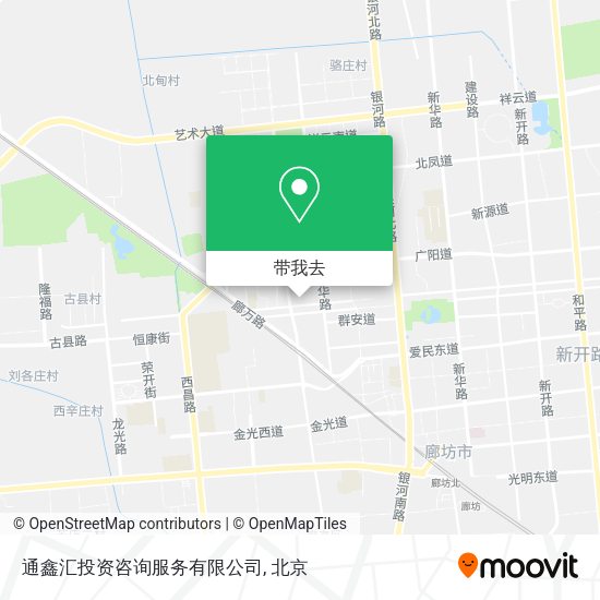 通鑫汇投资咨询服务有限公司地图