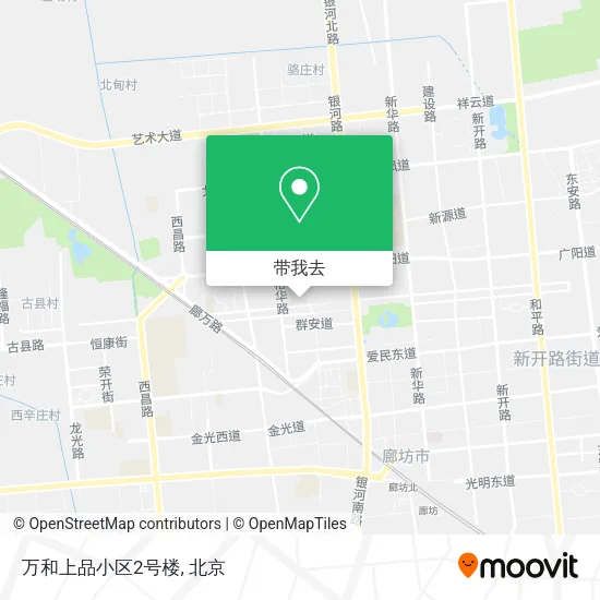 万和上品小区2号楼地图