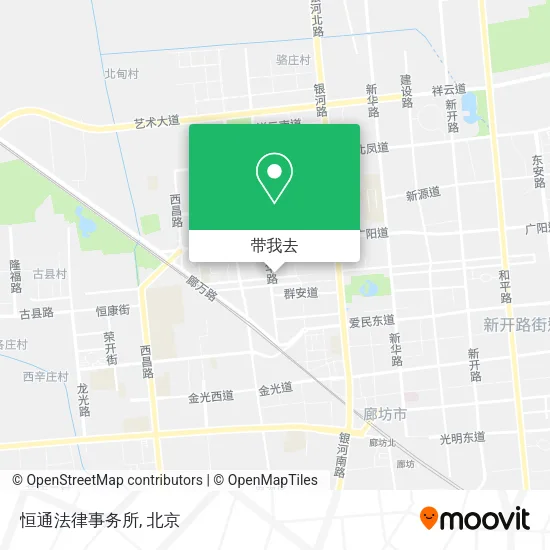 恒通法律事务所地图