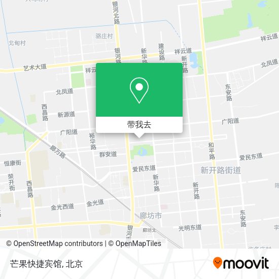 芒果快捷宾馆地图