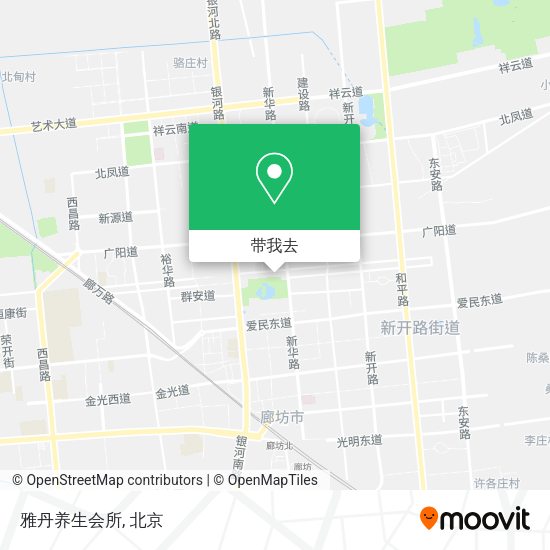 雅丹养生会所地图