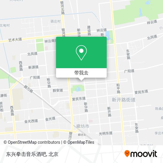 东兴拳击音乐酒吧地图
