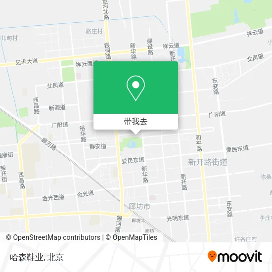 哈森鞋业地图