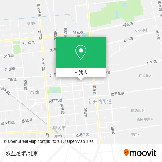 双益足馆地图