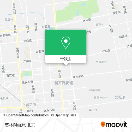 艺林阁画廊地图