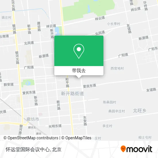 怀远堂国际会议中心地图