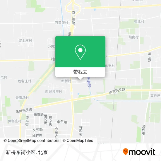 新桥东街小区地图