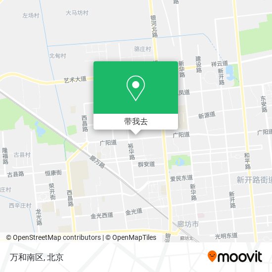 万和南区地图