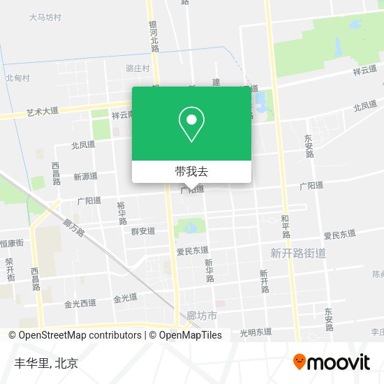 丰华里地图