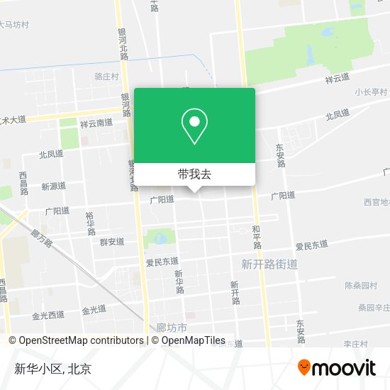 新华小区地图