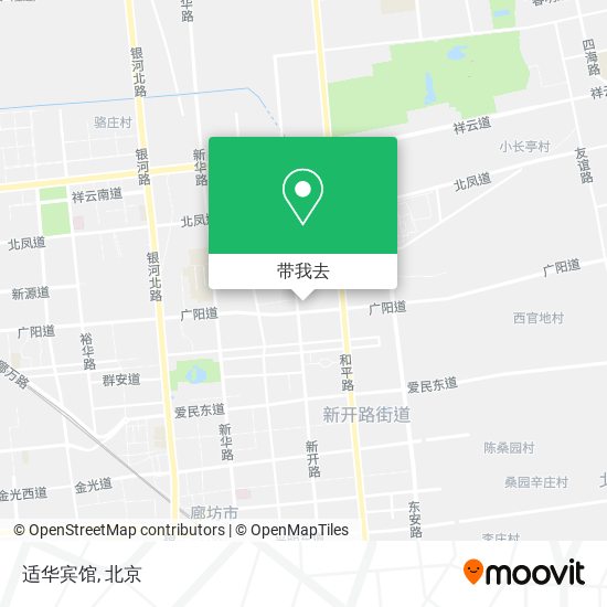 适华宾馆地图