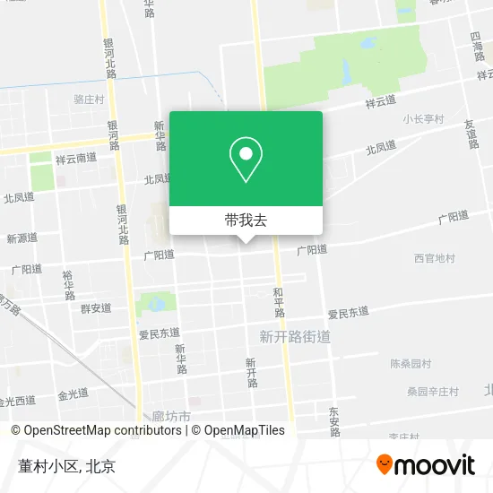 董村小区地图