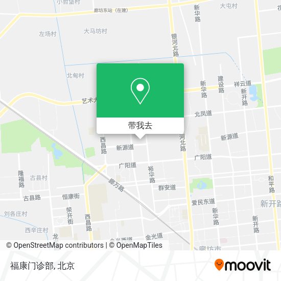 福康门诊部地图