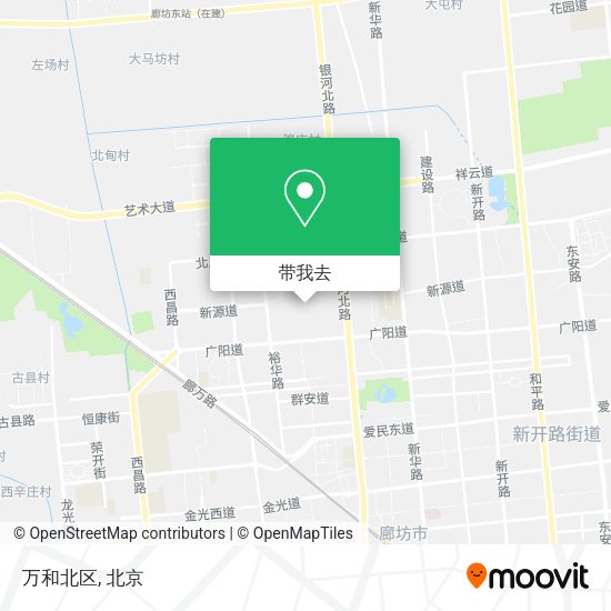 万和北区地图