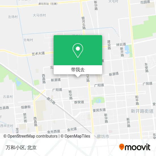 万和小区地图