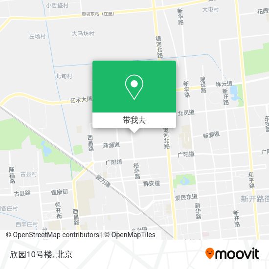 欣园10号楼地图