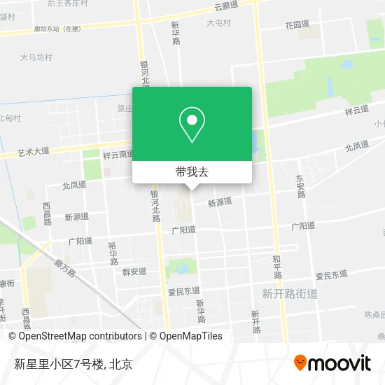 新星里小区7号楼地图