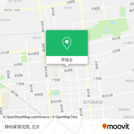 静怡家园北院地图