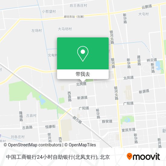 中国工商银行24小时自助银行(北凤支行)地图