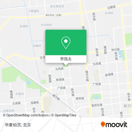 华夏铂宫地图