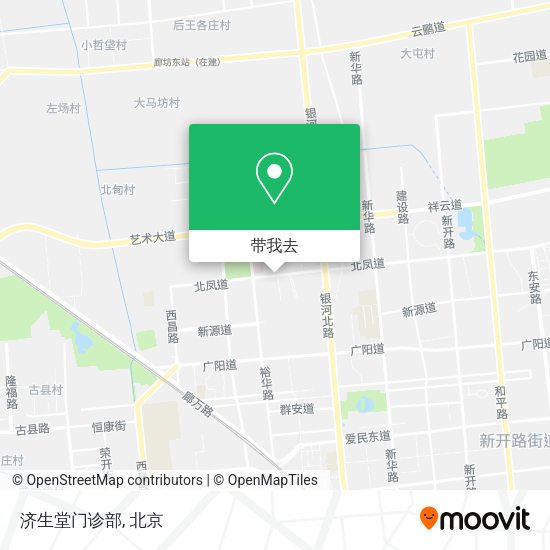 济生堂门诊部地图