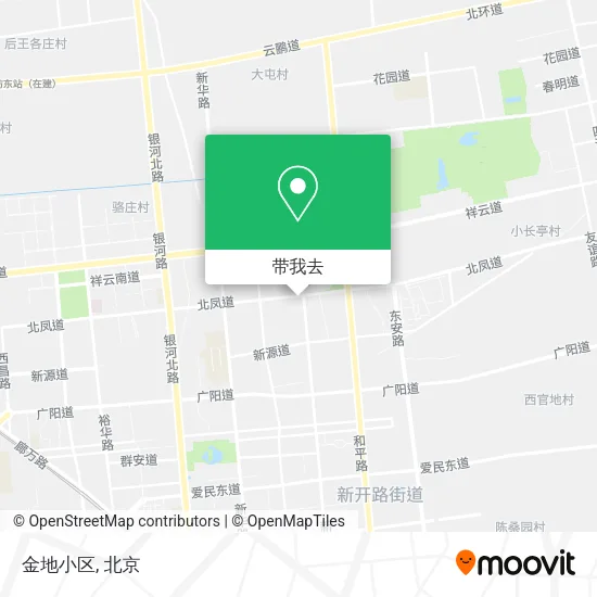 金地小区地图