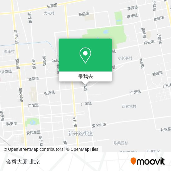 金桥大厦地图