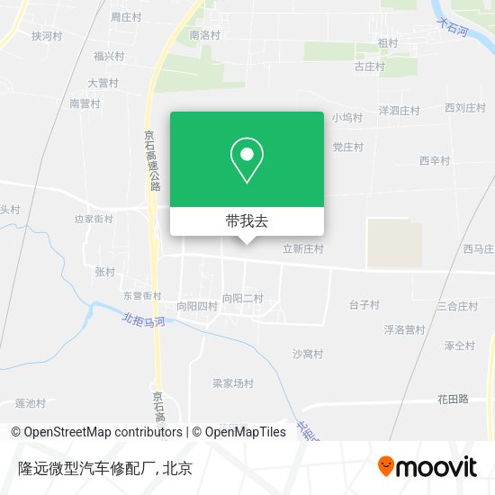 隆远微型汽车修配厂地图