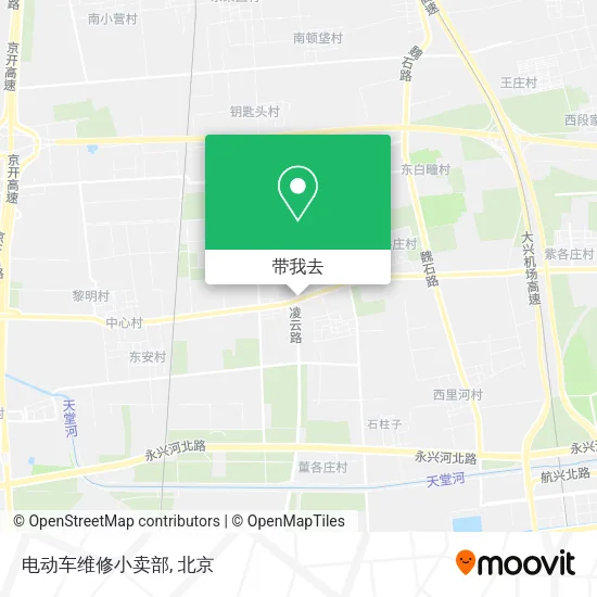 电动车维修小卖部地图