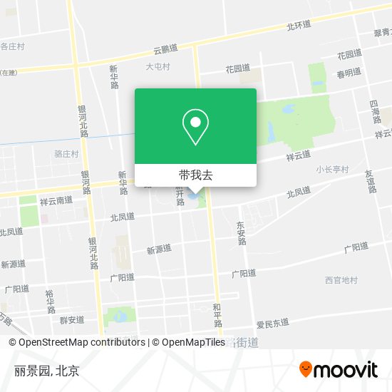 丽景园地图