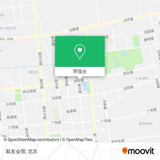 叙友会馆地图