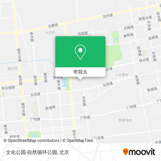 文化公园-自然循环公园地图