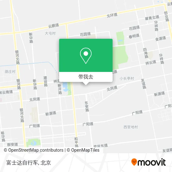 富士达自行车地图
