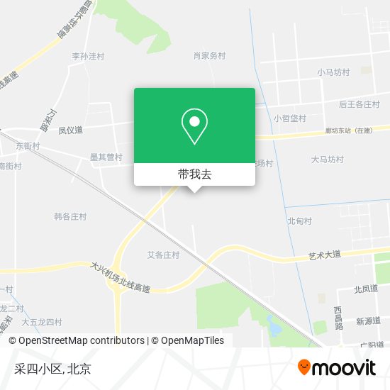 采四小区地图