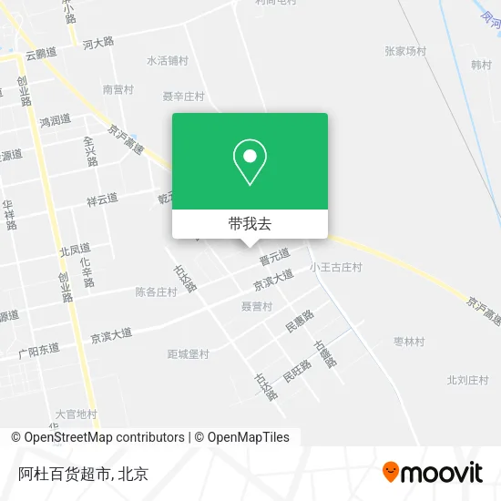 阿杜百货超市地图