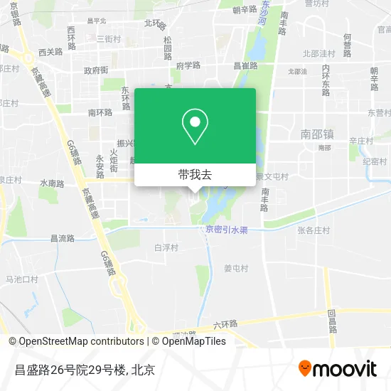 昌盛路26号院29号楼地图
