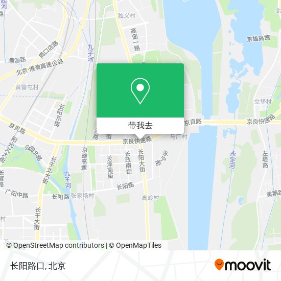 长阳路口地图