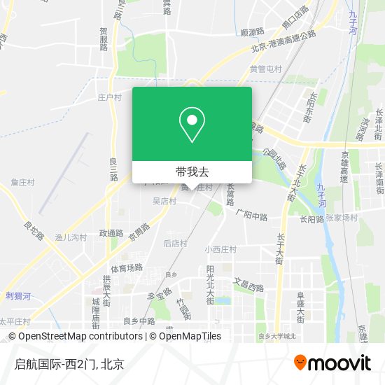启航国际-西2门地图