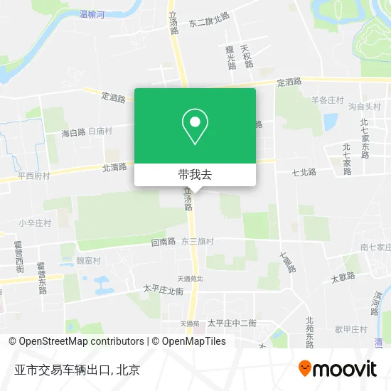 亚市交易车辆出口地图