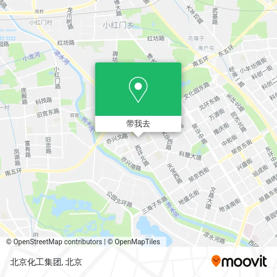 北京化工集团地图