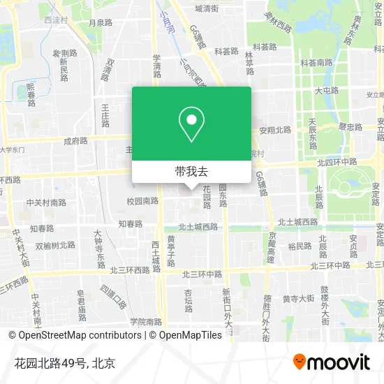 花园北路49号地图