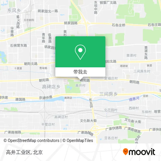 高井工业区地图