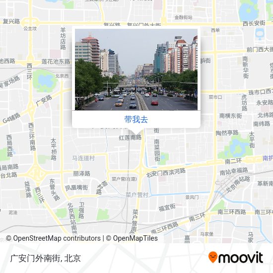 广安门外南街地图
