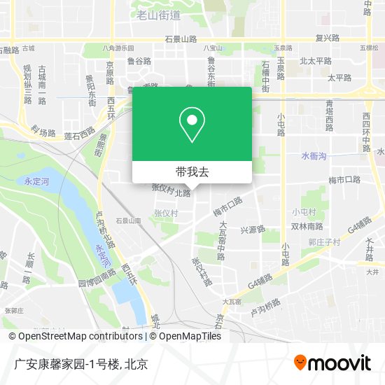 广安康馨家园-1号楼地图