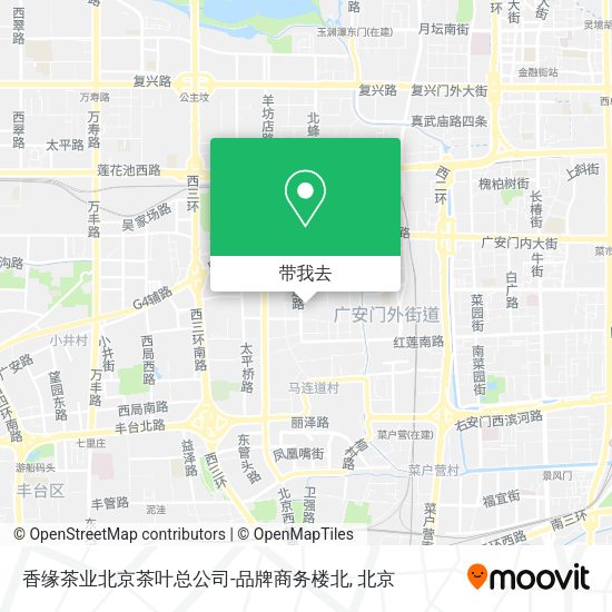 香缘茶业北京茶叶总公司-品牌商务楼北地图