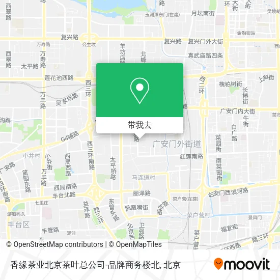 香缘茶业北京茶叶总公司-品牌商务楼北地图