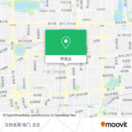 立恒名苑-东门地图