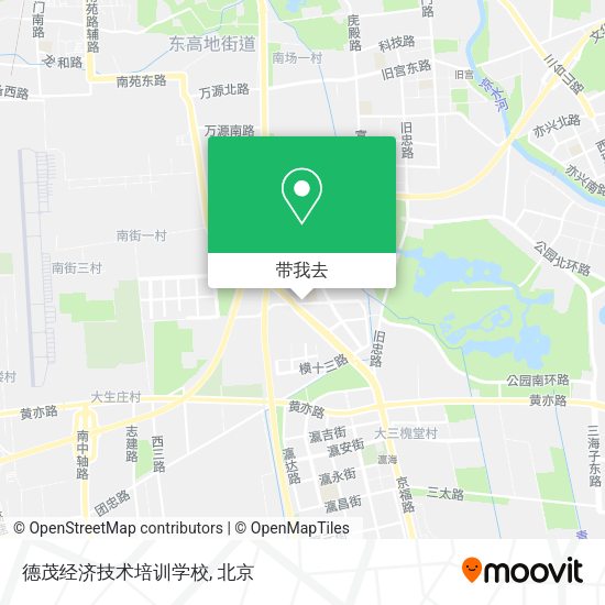 德茂经济技术培训学校地图