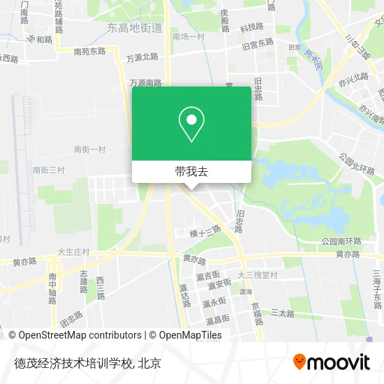 德茂经济技术培训学校地图