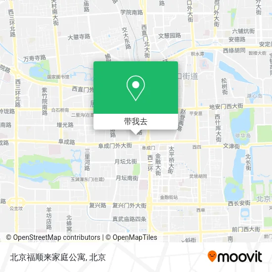 北京福顺来家庭公寓地图